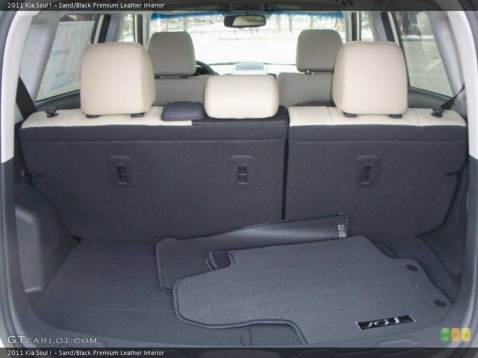 Sand/Black Premium Leather Interior Trunk for the 2011 Kia Soul ! #47420024