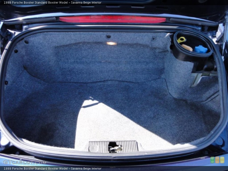 Savanna Beige Interior Trunk for the 1999 Porsche Boxster  #47420051
