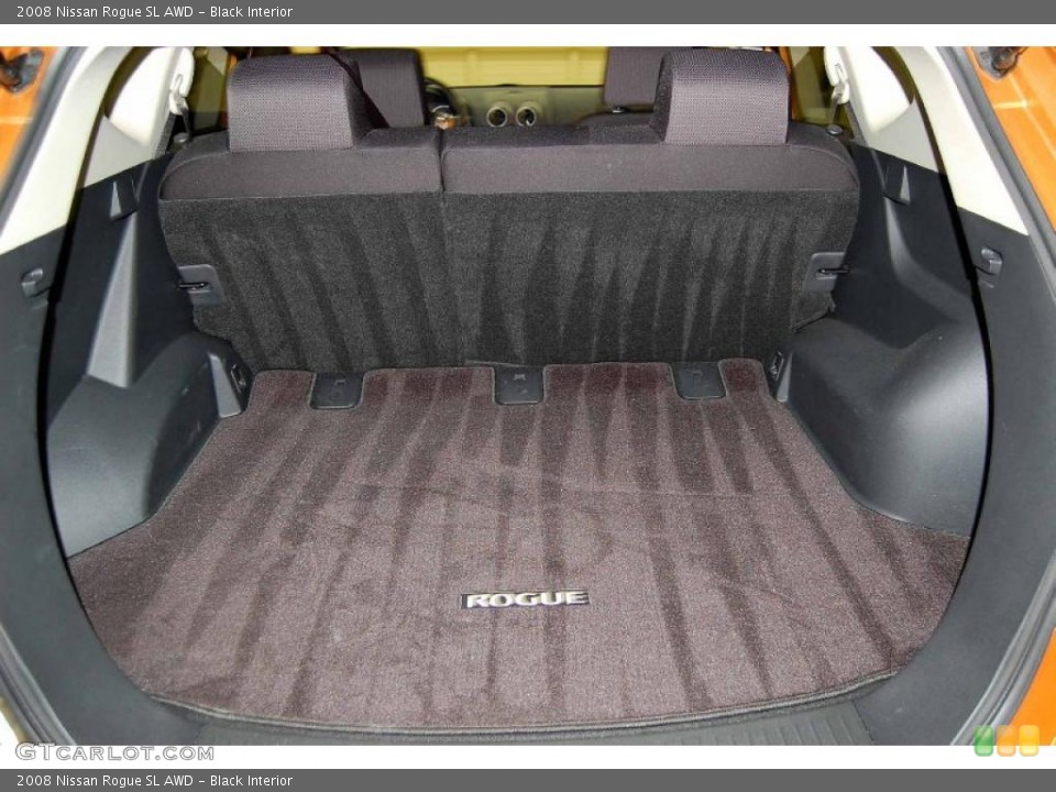 Black Interior Trunk for the 2008 Nissan Rogue SL AWD #47423097
