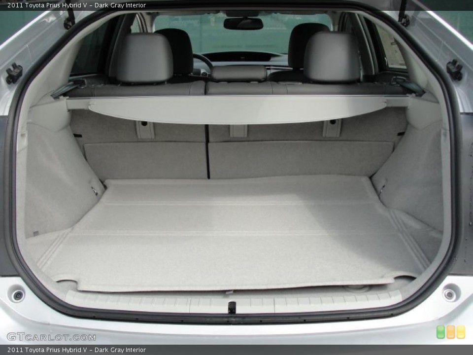 Dark Gray Interior Trunk for the 2011 Toyota Prius Hybrid V #47423472