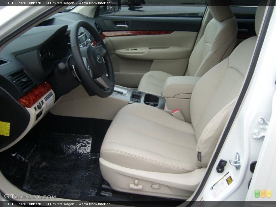 Warm Ivory Interior Photo for the 2011 Subaru Outback 2.5i Limited Wagon #47425398