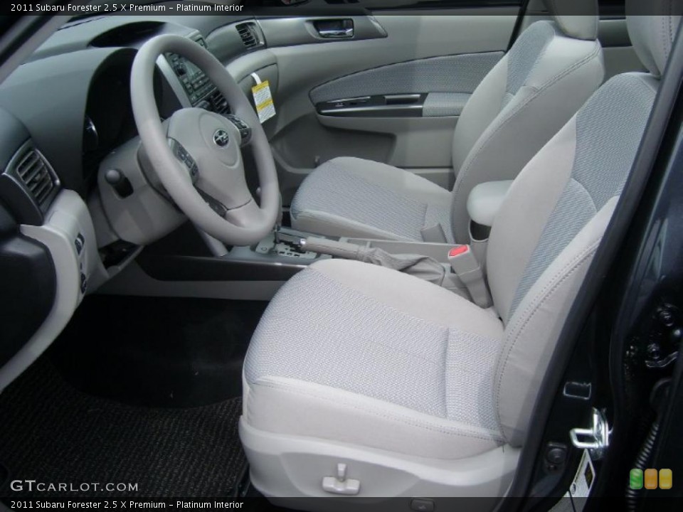 Platinum Interior Photo for the 2011 Subaru Forester 2.5 X Premium #47425587