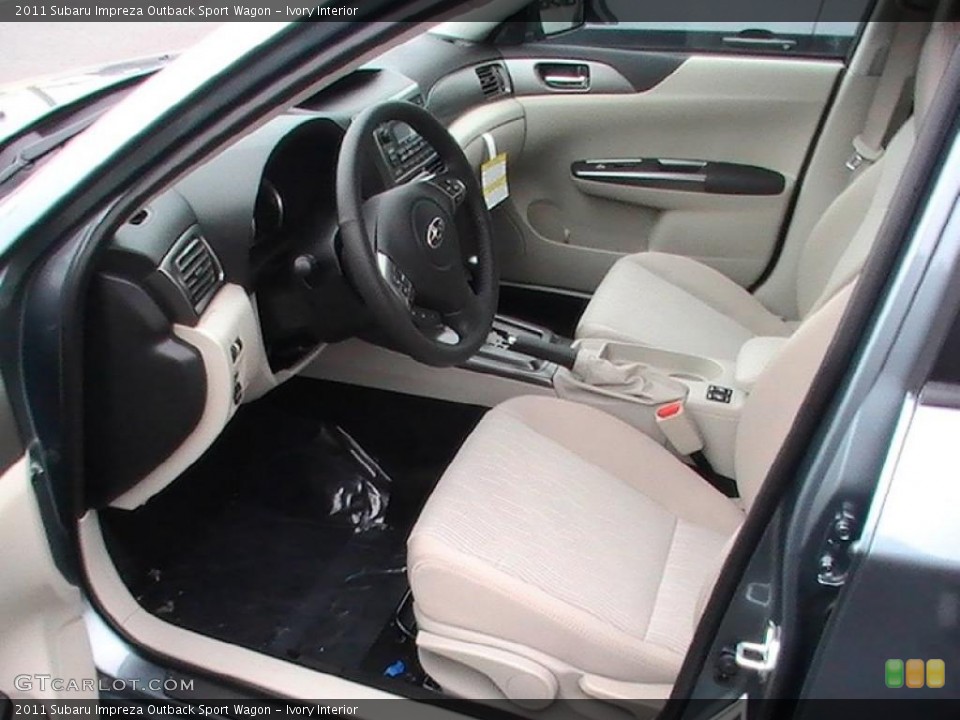 Ivory Interior Photo for the 2011 Subaru Impreza Outback Sport Wagon #47426565
