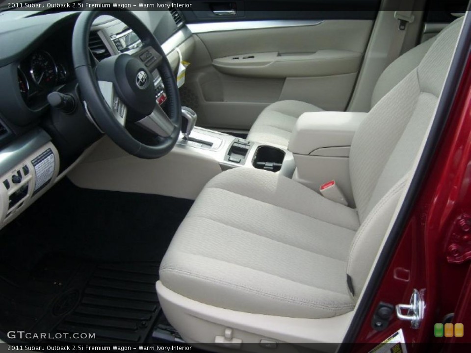 Warm Ivory Interior Photo for the 2011 Subaru Outback 2.5i Premium Wagon #47426829