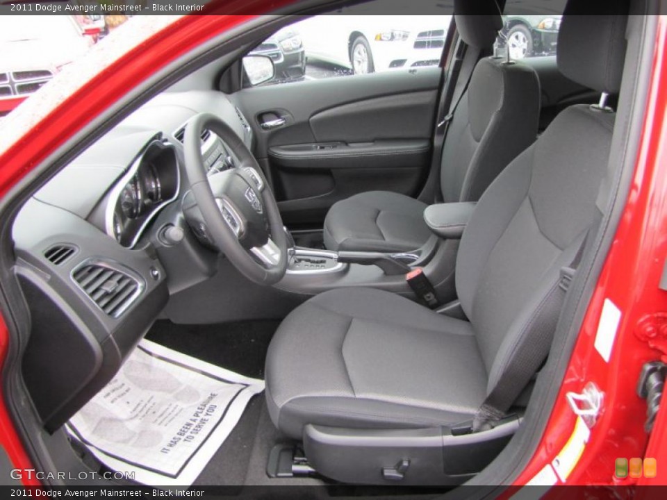 Black Interior Photo for the 2011 Dodge Avenger Mainstreet #47427351