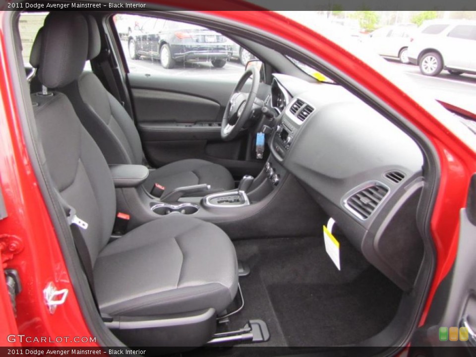 Black Interior Photo for the 2011 Dodge Avenger Mainstreet #47427381