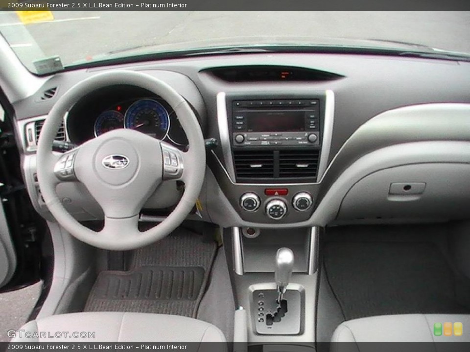 Platinum Interior Dashboard for the 2009 Subaru Forester 2.5 X L.L.Bean Edition #47427417