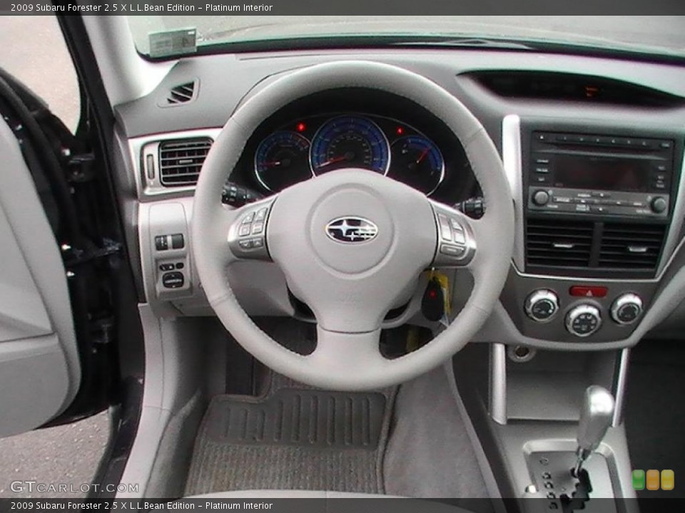 Platinum Interior Steering Wheel for the 2009 Subaru Forester 2.5 X L.L.Bean Edition #47427432