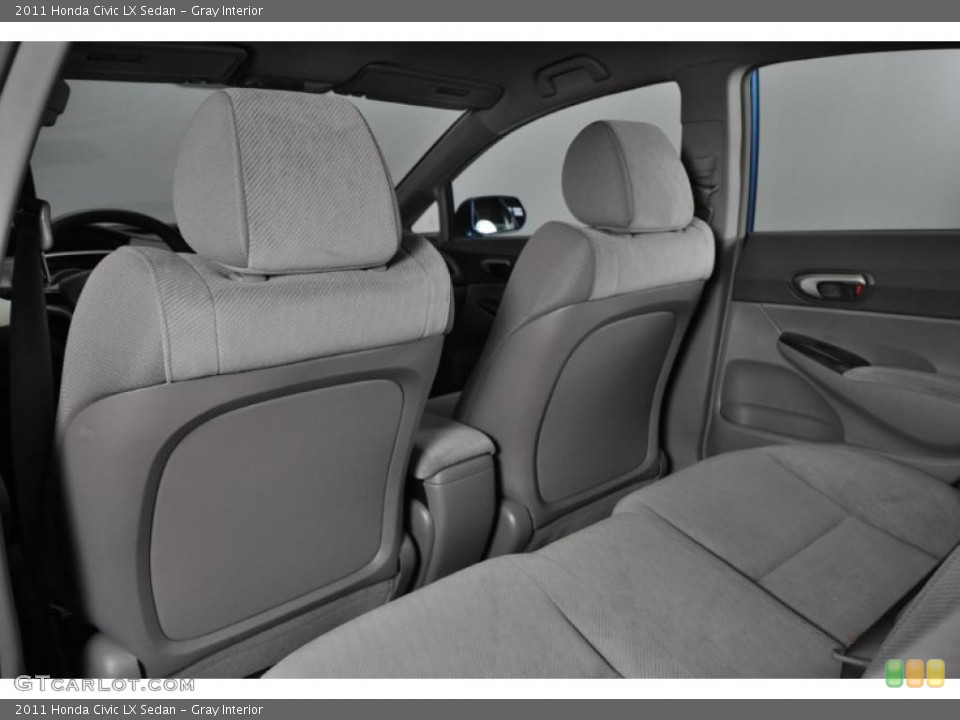 Gray Interior Photo for the 2011 Honda Civic LX Sedan #47430159