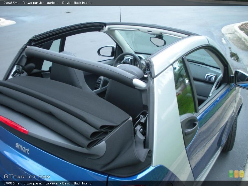 Design Black Interior Sunroof for the 2008 Smart fortwo passion cabriolet #47430267