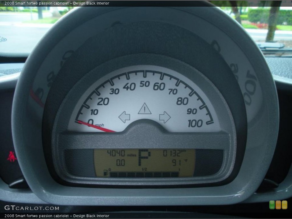 Design Black Interior Gauges for the 2008 Smart fortwo passion cabriolet #47430441