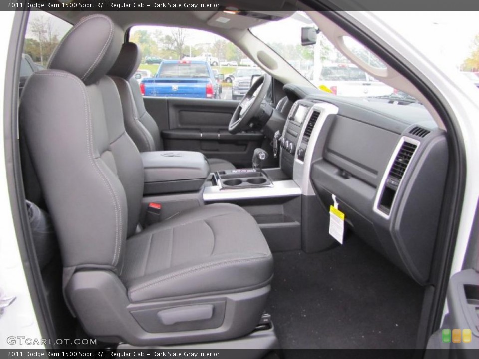 Dark Slate Gray Interior Photo for the 2011 Dodge Ram 1500 Sport R/T Regular Cab #47430888