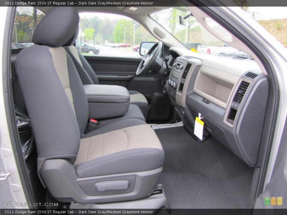 Dark Slate Gray/Medium Graystone Interior Photo for the 2011 Dodge Ram 1500 ST Regular Cab #47431248