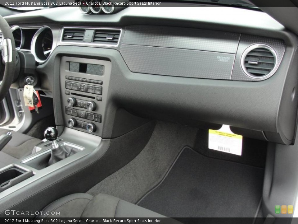 Charcoal Black Recaro Sport Seats Interior Dashboard for the 2012 Ford Mustang Boss 302 Laguna Seca #47433018