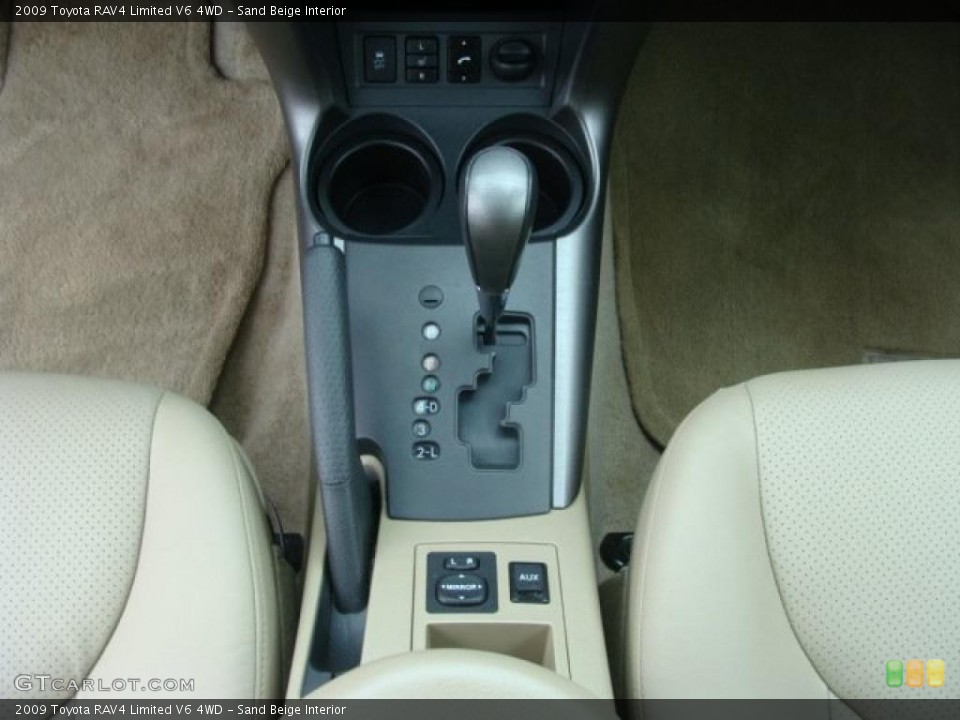 Sand Beige Interior Transmission for the 2009 Toyota RAV4 Limited V6 4WD #47433342