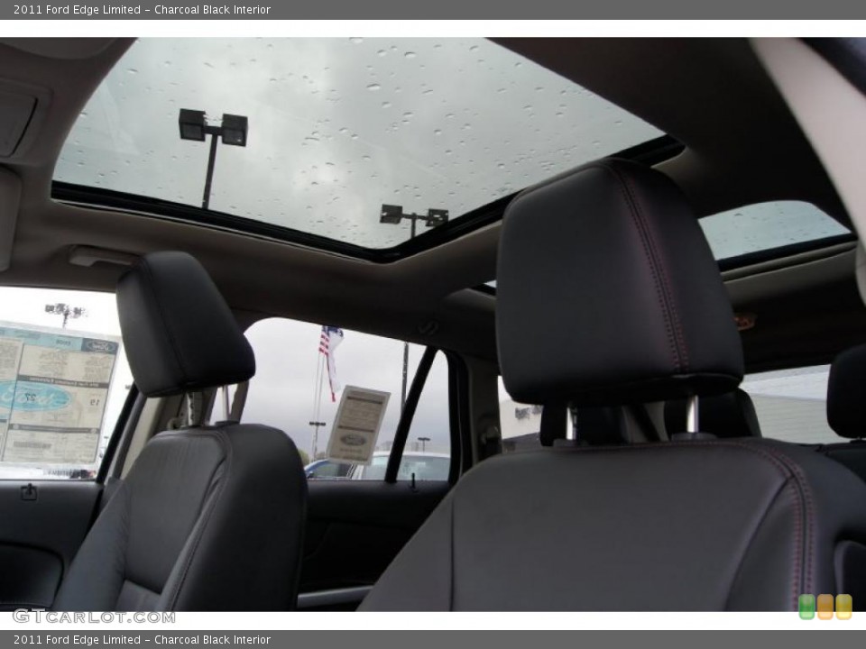 Charcoal Black Interior Sunroof for the 2011 Ford Edge Limited #47433552