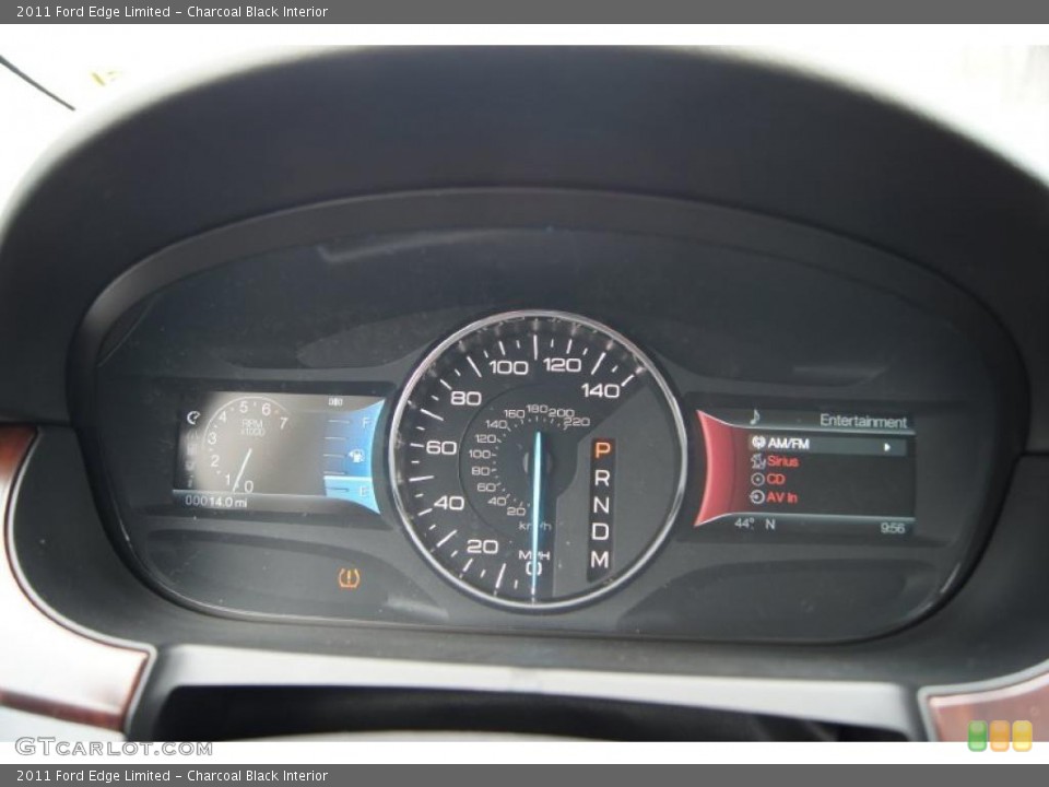 Charcoal Black Interior Gauges for the 2011 Ford Edge Limited #47433562