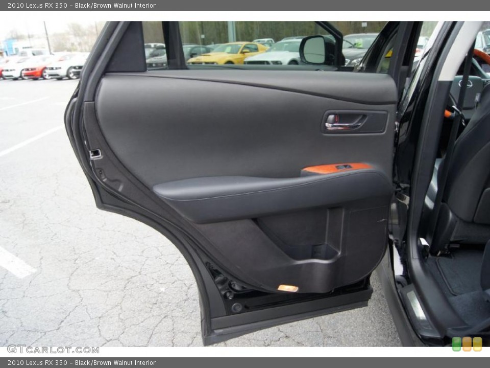 Black/Brown Walnut Interior Door Panel for the 2010 Lexus RX 350 #47433900
