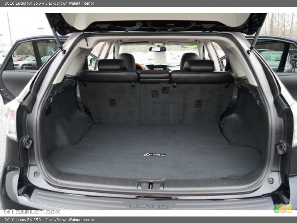 Black/Brown Walnut Interior Trunk for the 2010 Lexus RX 350 #47433923