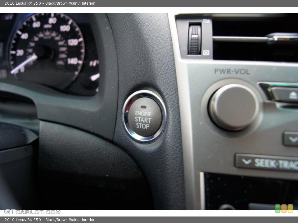 Black/Brown Walnut Interior Controls for the 2010 Lexus RX 350 #47434206