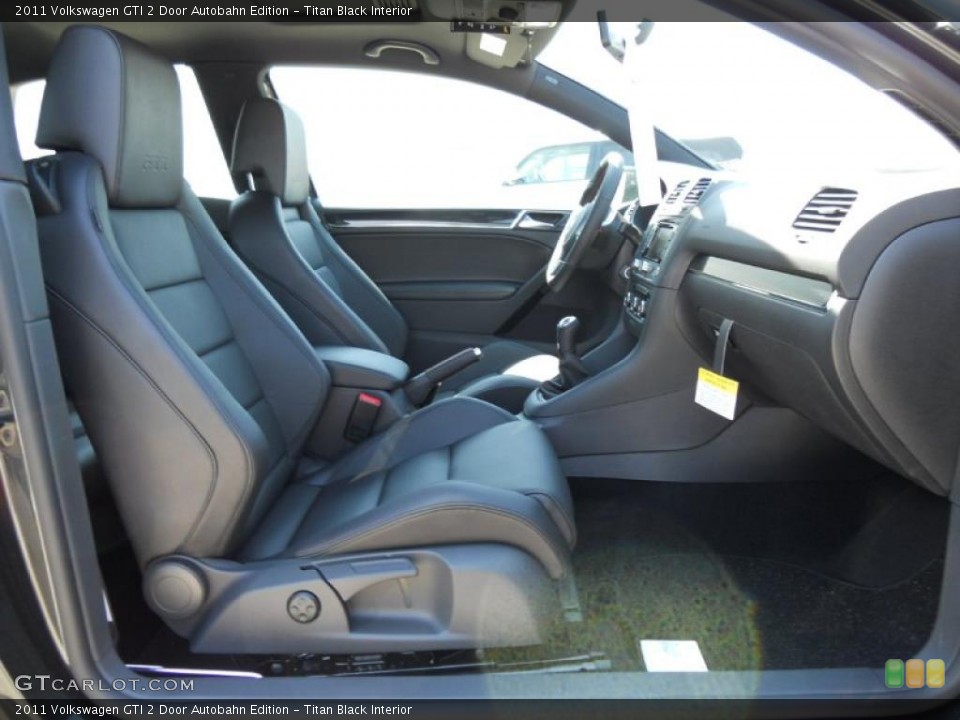 Titan Black Interior Photo for the 2011 Volkswagen GTI 2 Door Autobahn Edition #47434521