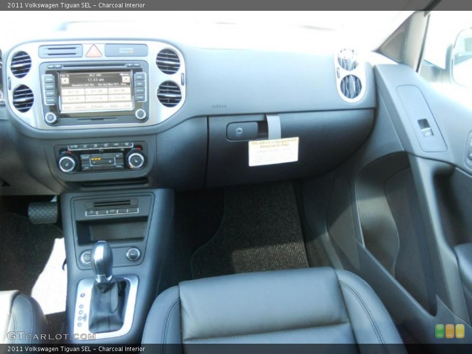 Charcoal Interior Dashboard for the 2011 Volkswagen Tiguan SEL #47435139