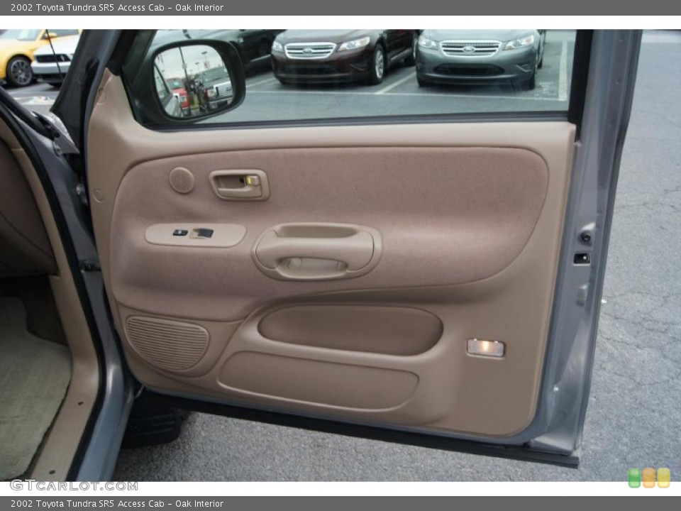 Oak Interior Door Panel for the 2002 Toyota Tundra SR5 Access Cab #47435496