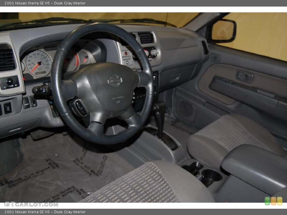 Dusk Gray 2001 Nissan Xterra Interiors