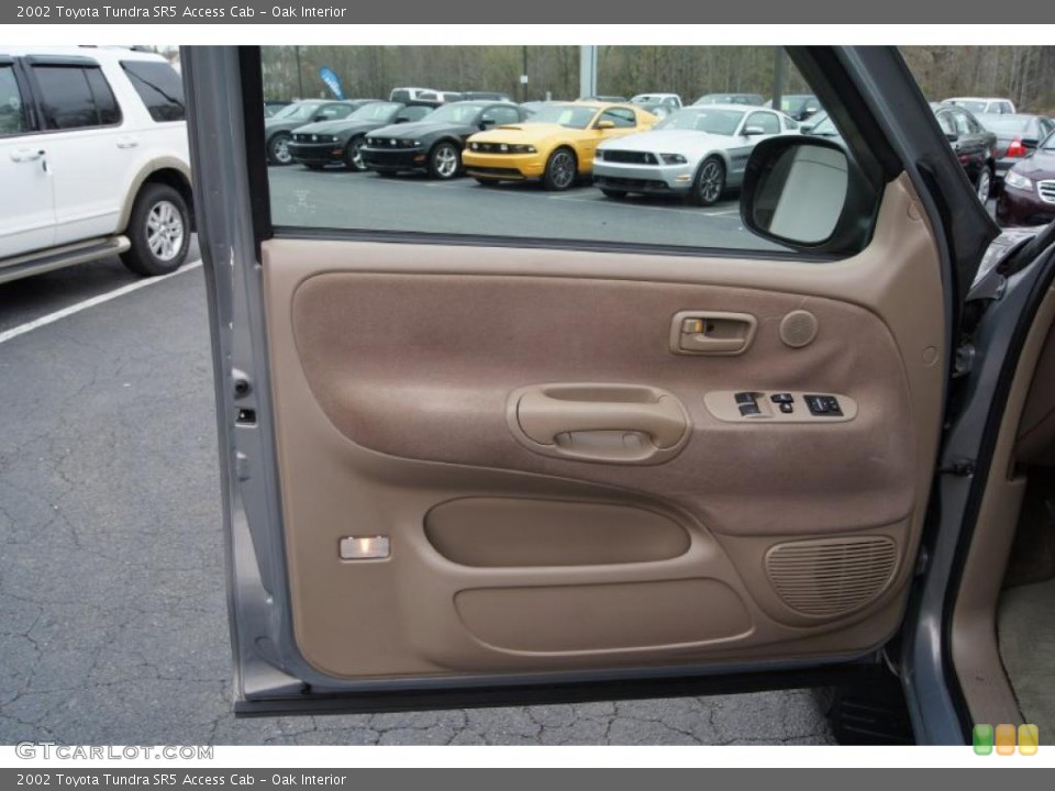 Oak Interior Door Panel for the 2002 Toyota Tundra SR5 Access Cab #47435583