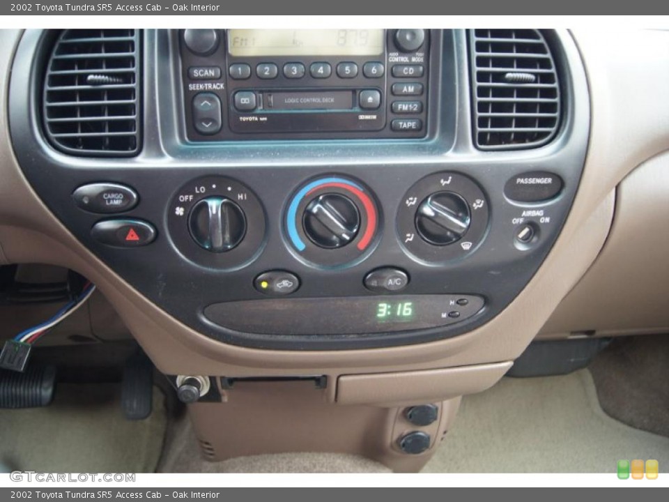 Oak Interior Controls for the 2002 Toyota Tundra SR5 Access Cab #47435676