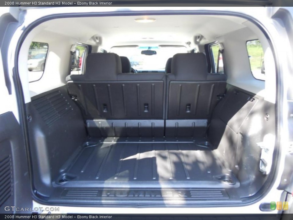 Ebony Black Interior Trunk for the 2008 Hummer H3  #47436612