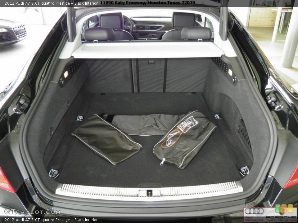 Black Interior Trunk for the 2012 Audi A7 3.0T quattro Prestige #47437743