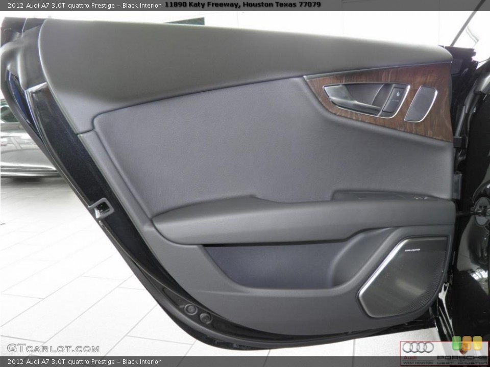 Black Interior Door Panel for the 2012 Audi A7 3.0T quattro Prestige #47437776
