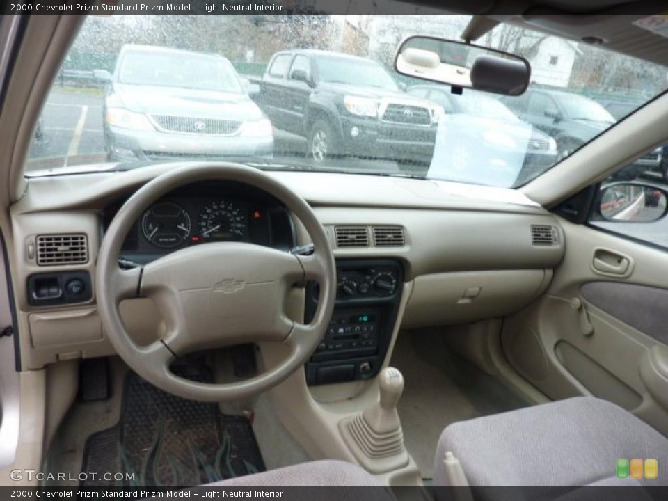 Light Neutral 2000 Chevrolet Prizm Interiors