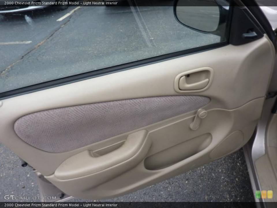 Light Neutral Interior Door Panel for the 2000 Chevrolet Prizm  #47438991