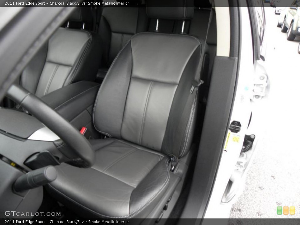 Charcoal Black/Silver Smoke Metallic Interior Photo for the 2011 Ford Edge Sport #47439498