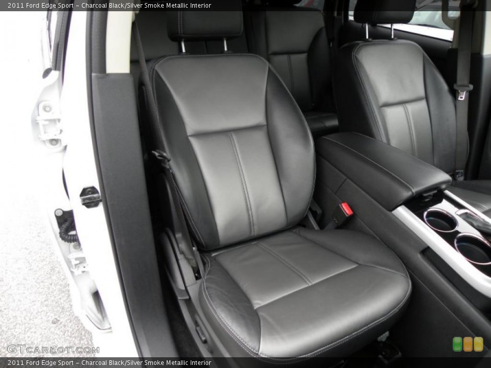 Charcoal Black/Silver Smoke Metallic Interior Photo for the 2011 Ford Edge Sport #47439543