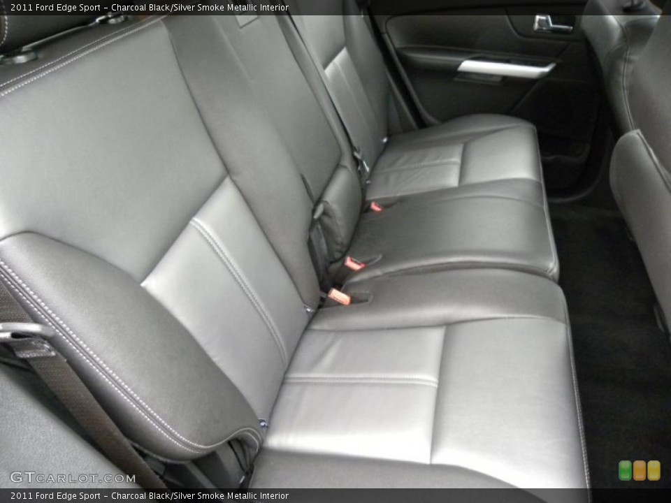 Charcoal Black/Silver Smoke Metallic Interior Photo for the 2011 Ford Edge Sport #47439561