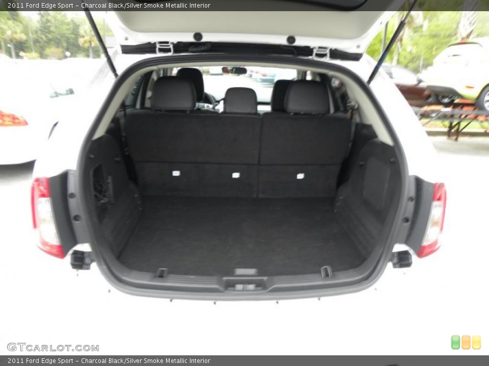 Charcoal Black/Silver Smoke Metallic Interior Trunk for the 2011 Ford Edge Sport #47439597