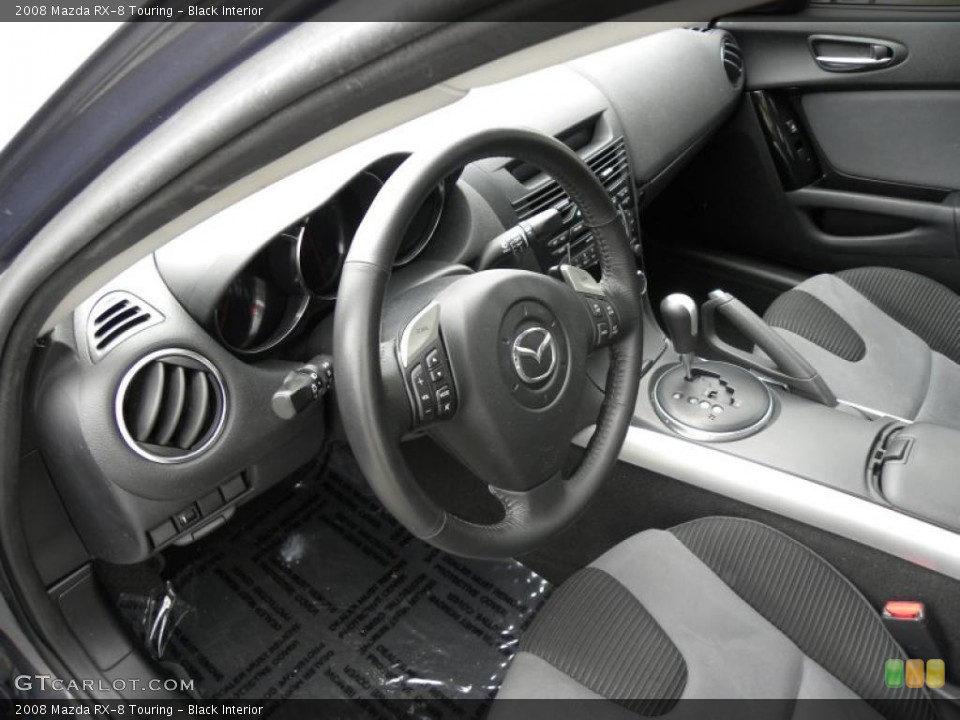 Black Interior Photo for the 2008 Mazda RX-8 Touring #47439954