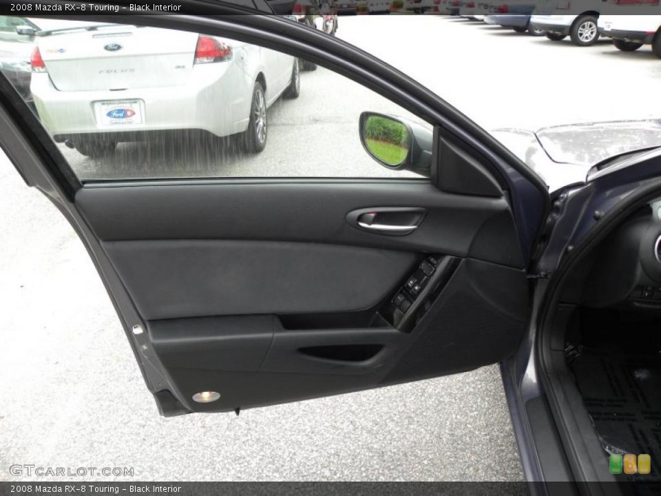 Black Interior Door Panel for the 2008 Mazda RX-8 Touring #47439972