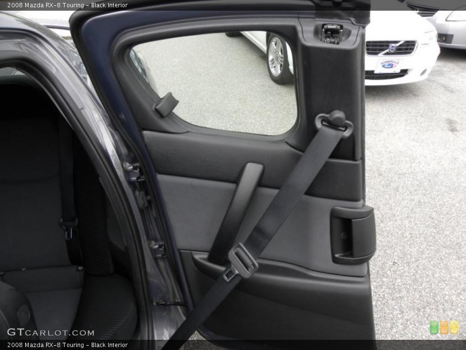 Black Interior Door Panel for the 2008 Mazda RX-8 Touring #47439993