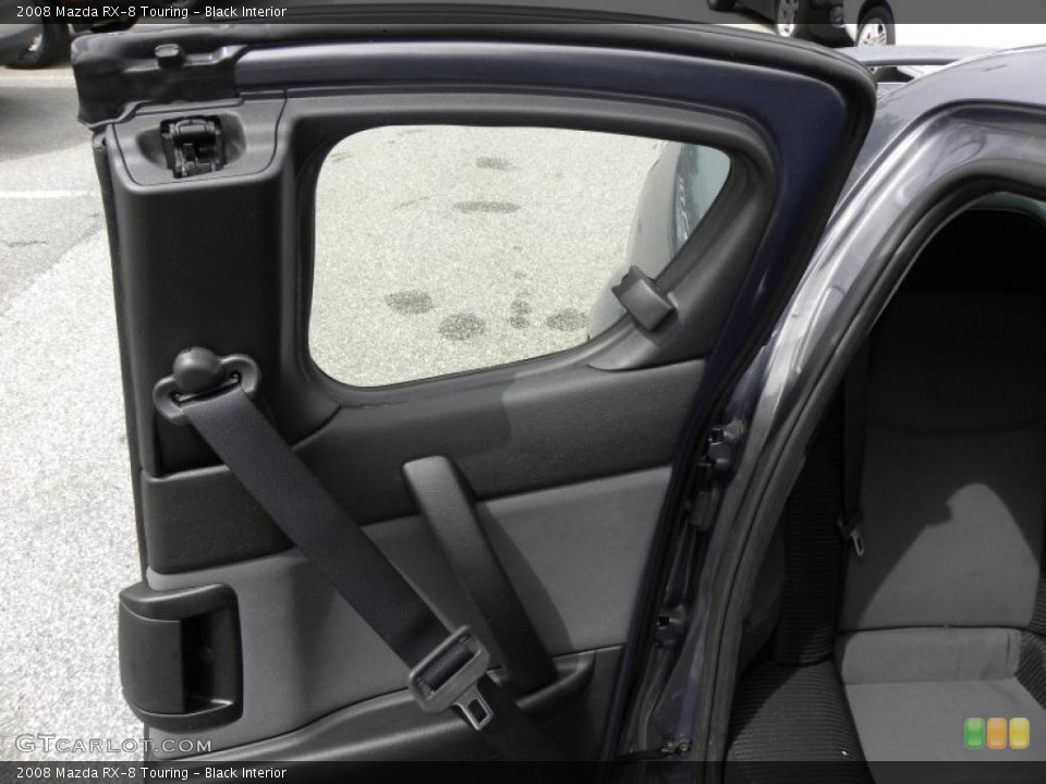 Black Interior Door Panel for the 2008 Mazda RX-8 Touring #47440032
