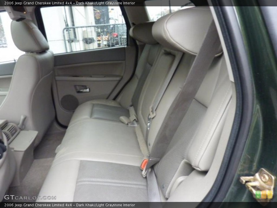 Dark Khaki/Light Graystone Interior Photo for the 2006 Jeep Grand Cherokee Limited 4x4 #47440203