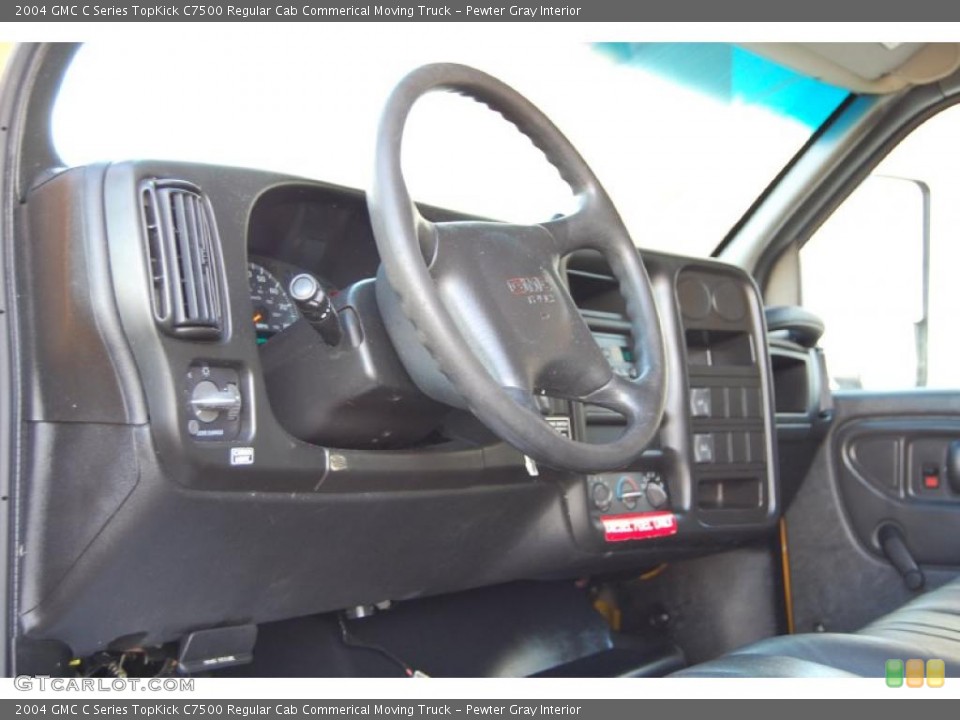 Pewter Gray Interior Photo for the 2004 GMC C Series TopKick C7500 Regular Cab Commerical Moving Truck #47440878