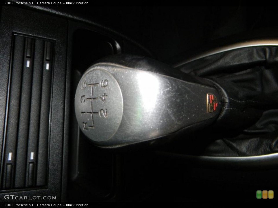 Black Interior Transmission for the 2002 Porsche 911 Carrera Coupe #47443512