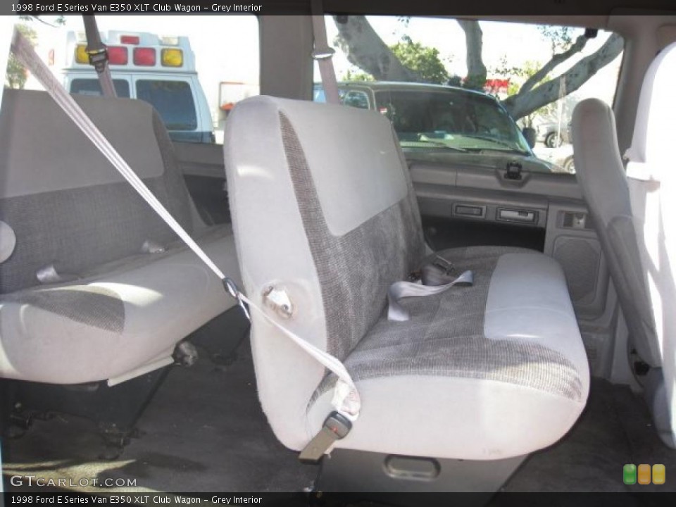 Grey Interior Photo for the 1998 Ford E Series Van E350 XLT Club Wagon #47446438