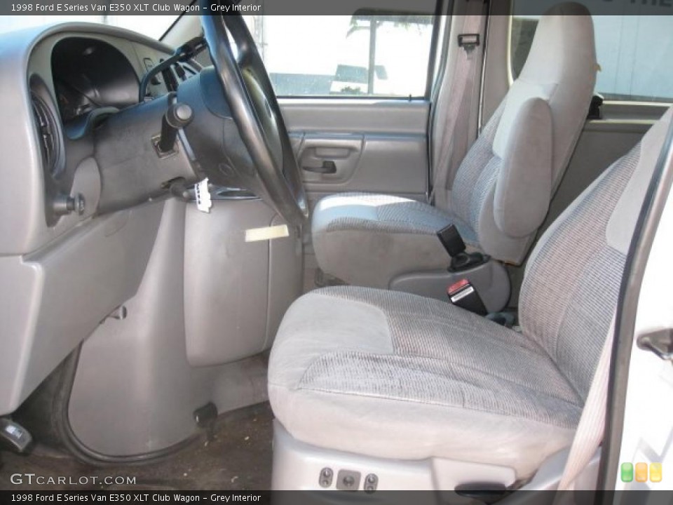 Grey Interior Photo for the 1998 Ford E Series Van E350 XLT Club Wagon #47446468