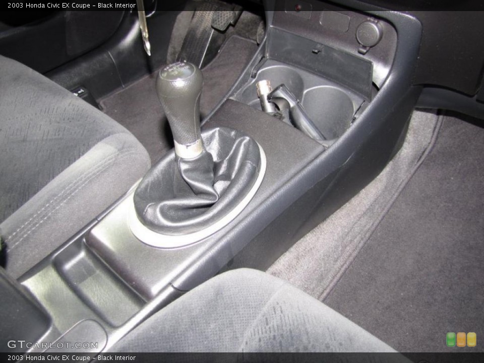 Black Interior Transmission for the 2003 Honda Civic EX Coupe #47447125