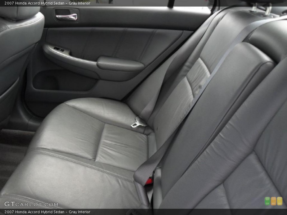 Gray Interior Photo for the 2007 Honda Accord Hybrid Sedan #47447557